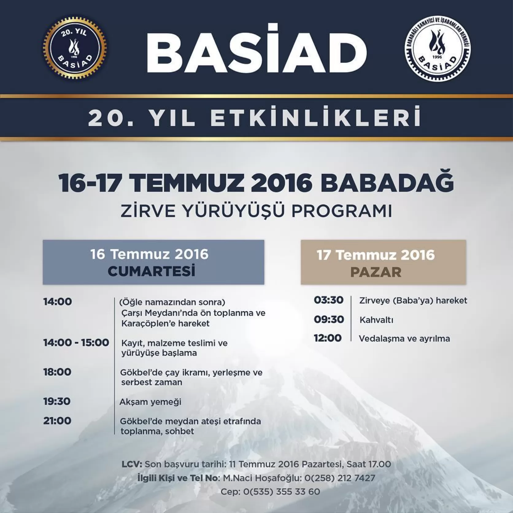 BASİAD Yönetim Kurulu, Babadağ Belediyesi’nin düzenlemiş olduğu geleneksel iftar yemeğine katıldı.