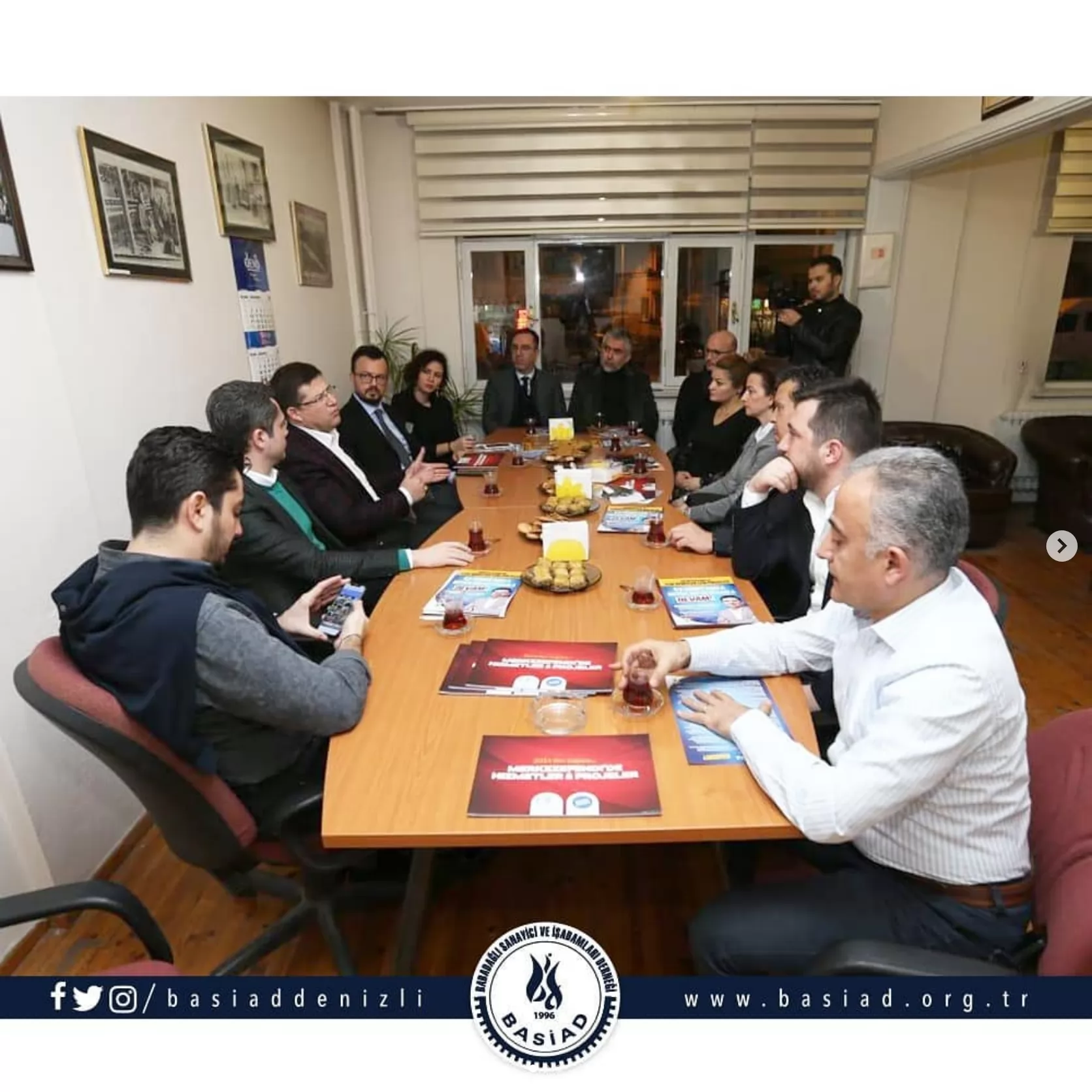 BASİAD Yönetim Kurulu olarak; Merkezefendi Belediye Başkanı Muhammet Subaşıoğlu ve AK Parti Merkezefendi İlçe Başkanı Ekrem Başer'i ağırladık.