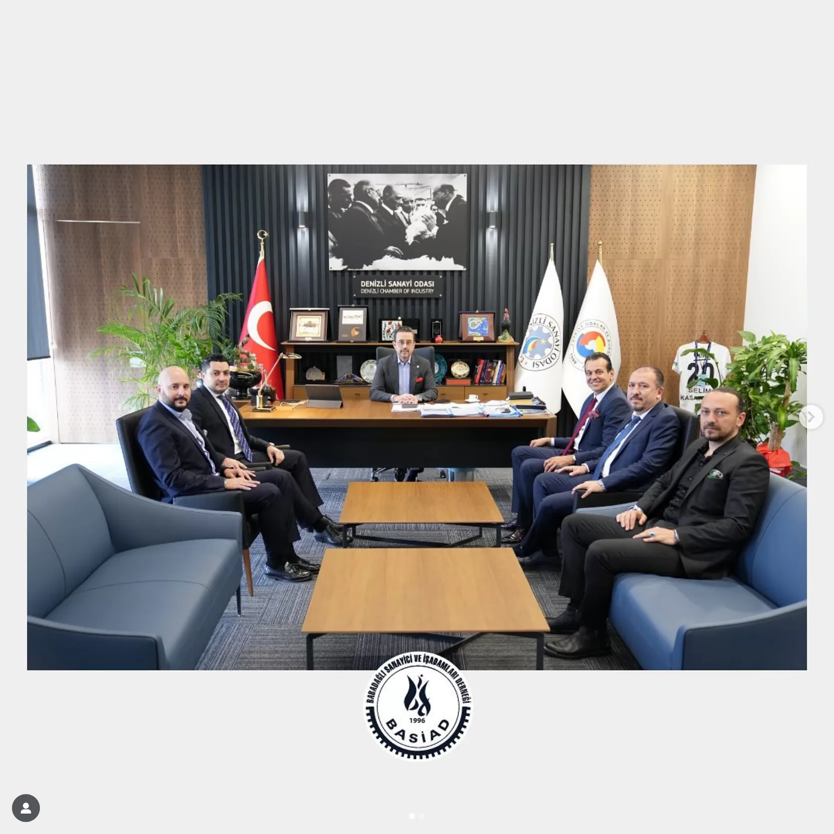 BASİAD Yönetim Kurulu olarak, Seçim Sonrası Türkiye Ekonomisi Paneli öncesinde Sn. Murat Sağman ile birlikte DSO Başkanı Sn. Selim Kasapoğlu’nu ziyarette bulunduk.
