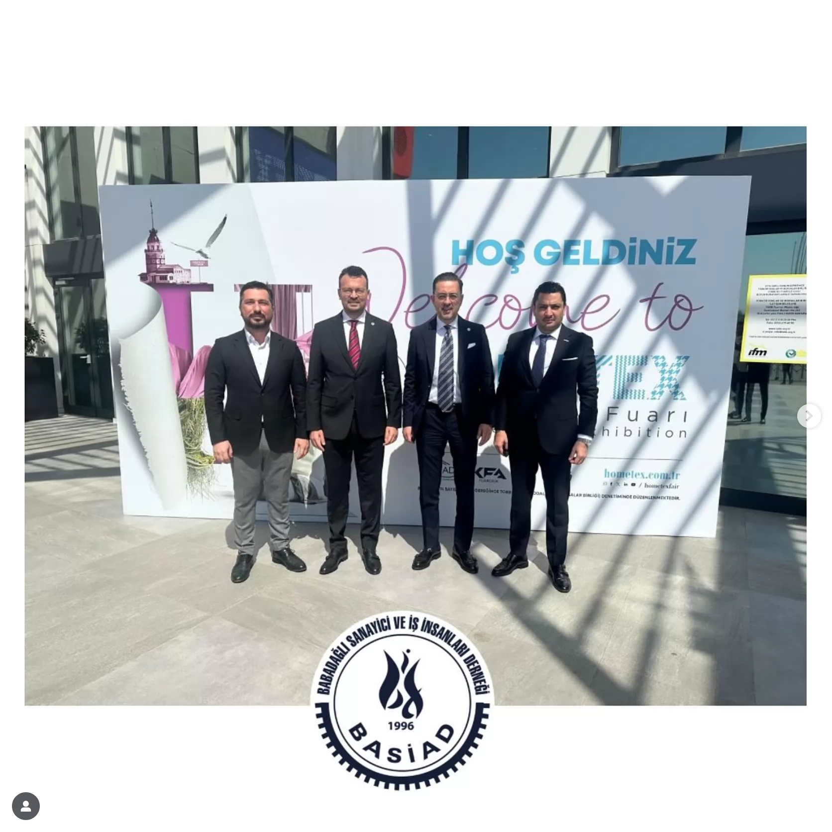 BASİAD Yönetim Kurulu olarak, Hometex Fuarı’na katılım sağlayan üyelerimizi ziyaret ettik.