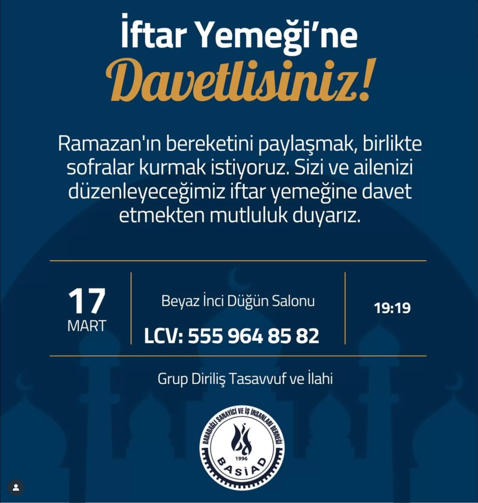 BASİAD Geleneksel İftar Yemeği