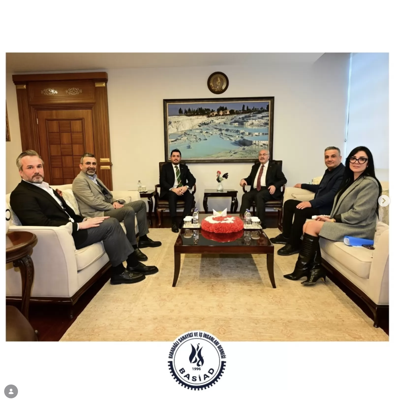 Denizli Valimiz Sayın Yavuz Selim Köşger’e gerçekleştirdiğimiz hayırlı olsun ziyaretinde, derneğimiz