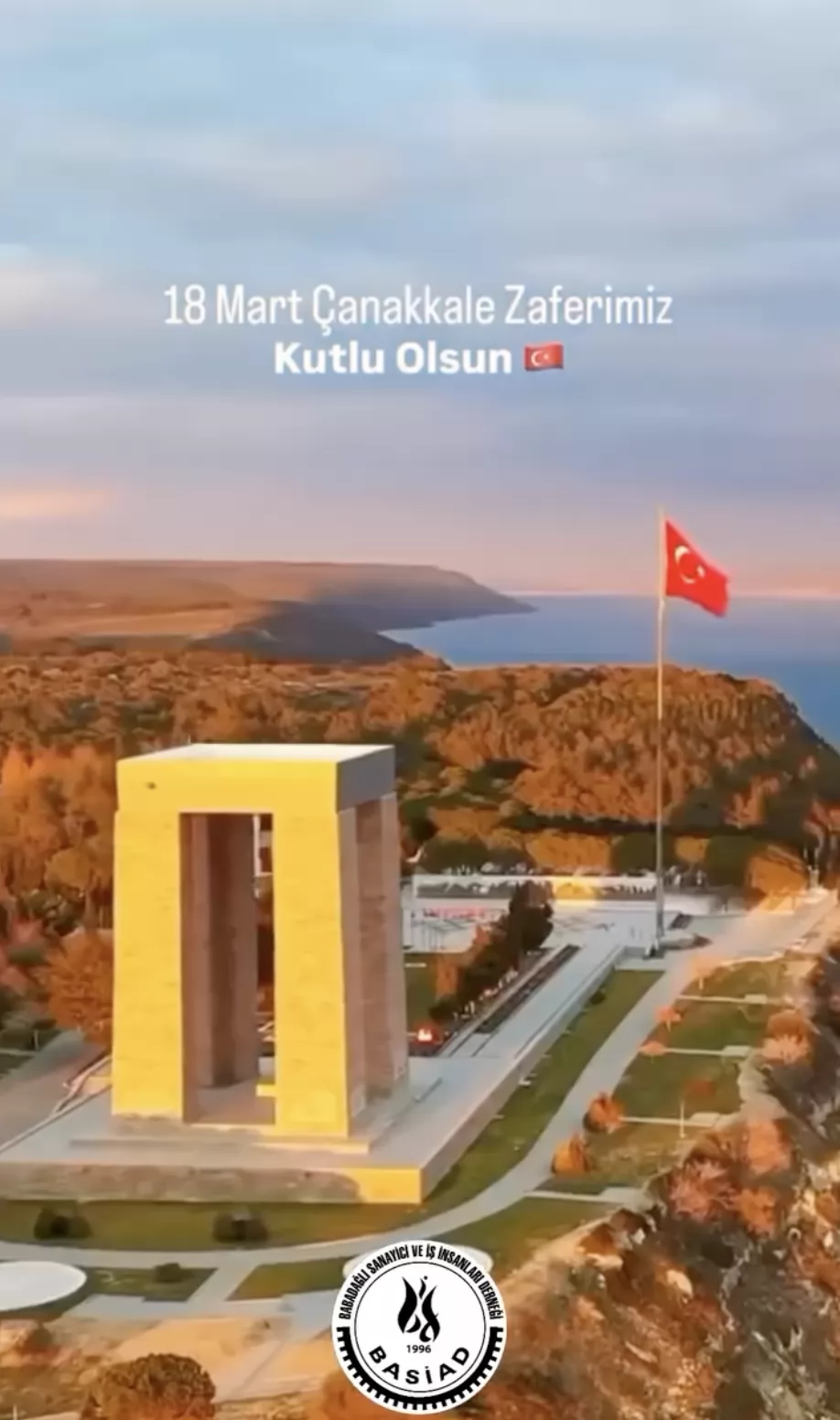 18 Mart Çanakkale Zaferi ve Şehitleri Anma Gününde, vatan uğruna canından vazgeçen aziz şehit ve gaz