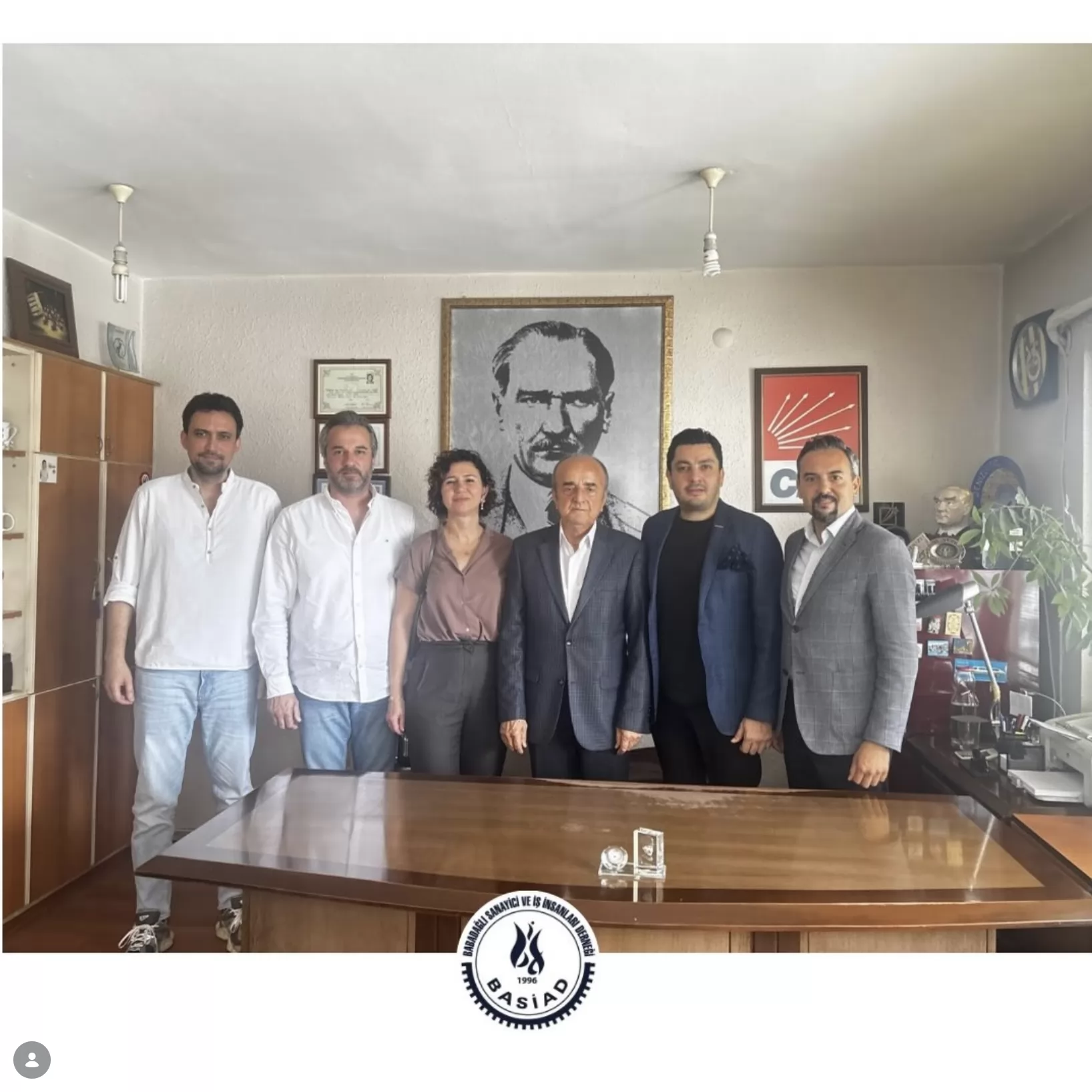 BASİAD Yönetim Kurulu olarak, kıymetli üyemiz İzzet Arpacı’yı ziyaret ettik.