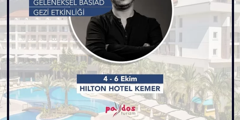 Doç. Dr. Oytun Erbaş’ın konuk olacağı seminer ve Geleneksel BASİAD Gezi Etkinliği 4-6 Ekim 2019 tarihleri arasında Hilton Hotel Kemer'de!
