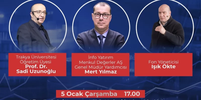 2022 Dünya ve Türkiye Ekonomisi Beklentileri Paneli’ 5 Ocak Çarşamba günü saat 17.00’de Nihat Zeybekci Kongre ve Kültür Merkezi’nin Mehmet Gazi Salonunda gerçekleşecektir. Sizleri de aramızda görmekten onur duyarız.