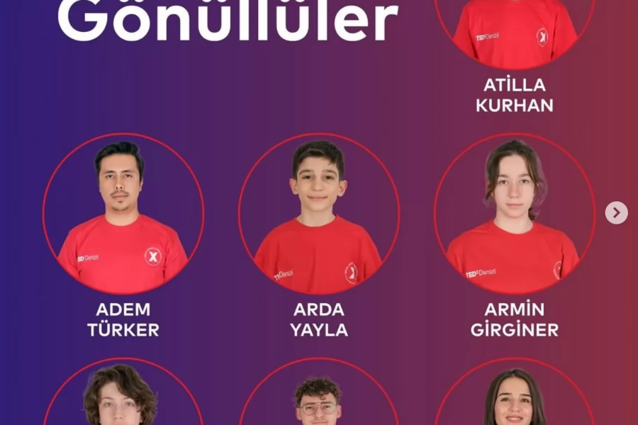 TEDx Denizli gönüllülerimiz hazır! 19 Nisan Cumartesi günü Nihat Zeybekci Kongre ve Kültür Merkezi’nde buluşuyoruz! ⚡