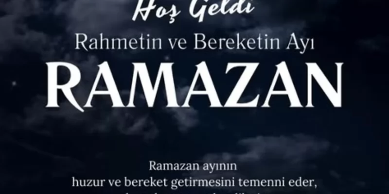Ramazan ayının huzur ve bereket getirmesini temenni eder, hayırlı ramazanlar dileriz.