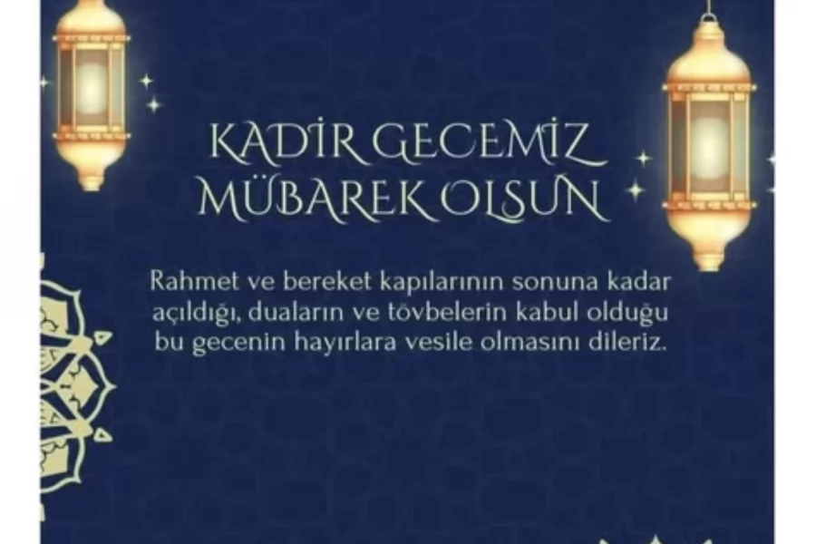 KADİR GECEMİZ MUBAREK OLSUN